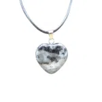 Labradoriet hart ketting