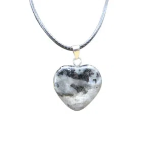 Labradoriet hart ketting