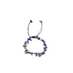 Lapis lazuli verstelbare barok armband