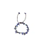 Lapis lazuli verstelbare barok armband