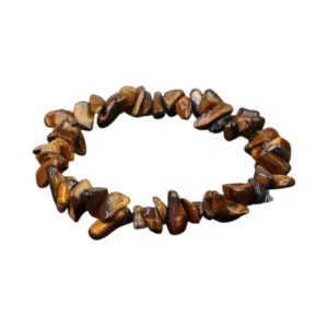 Tijgeroog barok armband