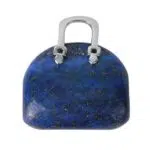 Lapis Lazuli Handtas met Hanger