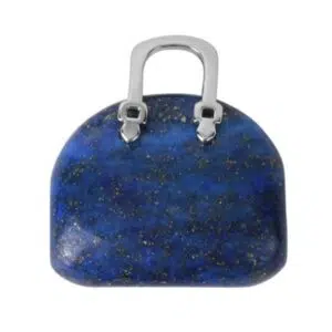 Lapis Lazuli Handtas met Hanger