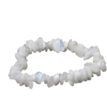 Witte maansteen barok armband