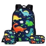Veelkleurige dinosaurus tassen
