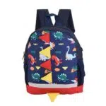 Dinosaurus rugzak marineblauw