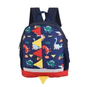 Dinosaurus rugzak marineblauw