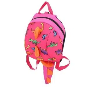 Roze dinosaurus rugzak