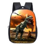 Rugzak voor dinosaurussen en vulkanen