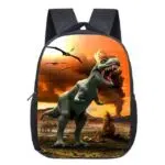 Rugzak voor dinosaurussen en vulkanen