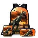 Dinosaurussen en vulkanen tassen