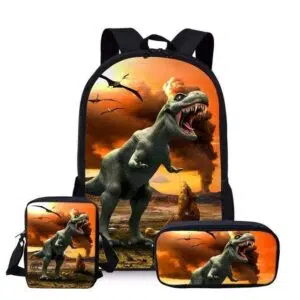 Dinosaurussen en vulkanen tassen