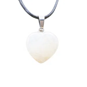 Kwarts hart ketting