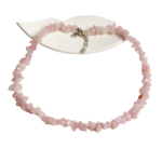 Roze kwarts ketting