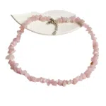Roze kwarts ketting