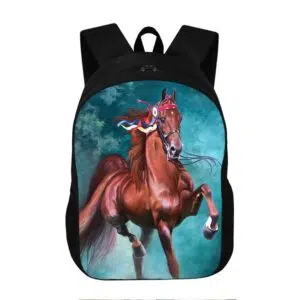 College paard rugzak