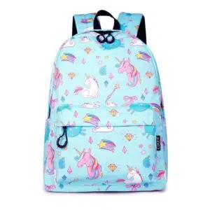 Eenhoorn Schooltas Blauw