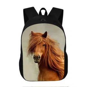 School rugzak paard