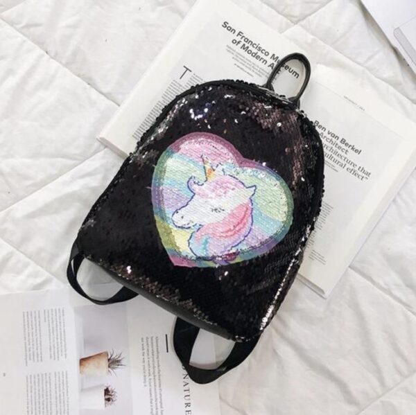 Unicorn Love Schooltas Licht Roze - Image 4