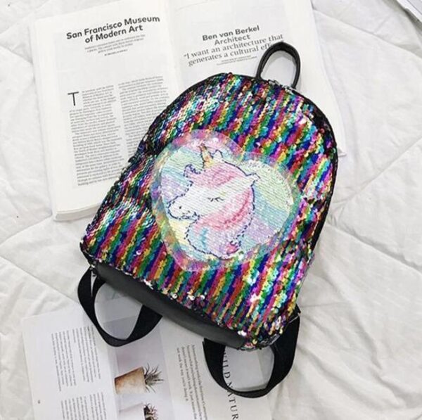 Unicorn Love Schooltas Licht Roze - Image 7