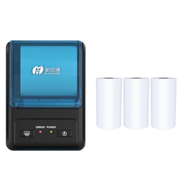 Draadloze printer met behulp van thermische en Bluetooth -technologie. - Image 3