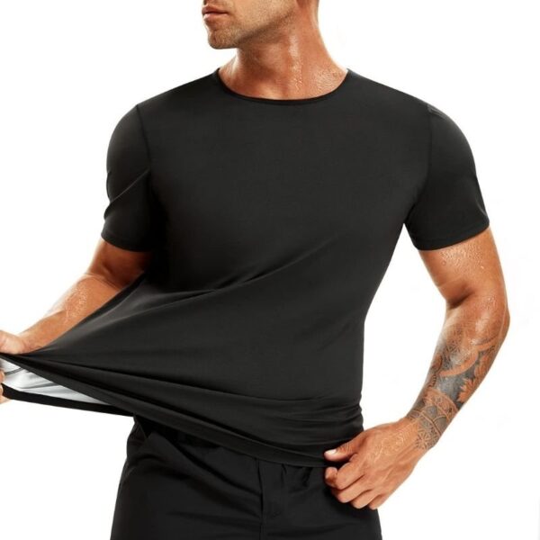 Tee-Shirt Sudation Noir homme - Image 2