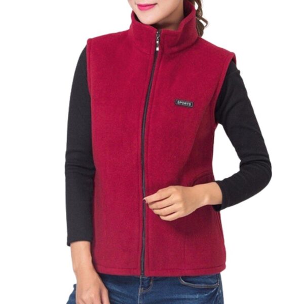 Geïntegreerd verwarming fleece vest