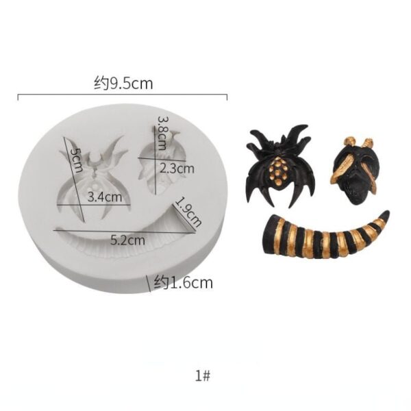 Halloween silicone vorm | Pompoen silicone vorm - Image 6