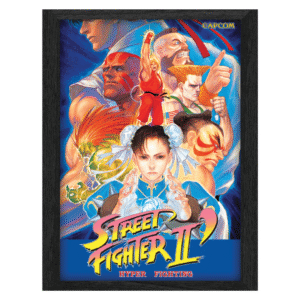 Streetfighter 2 Legends lenticulair frame - Pixel Frames Plax