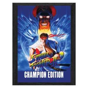 Streetfighter 2 Champion Edition lenticulair frame - Pixel Frames Plax