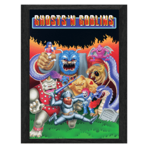 Ghost'N'Goblins lenticulair frame - Pixelframes Plax