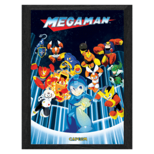 Megaman Robot Master Ambush lenticulair frame - Pixel Frames Plax