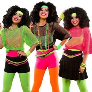 Complete Verkleedset Jaren 80 met Accessoires