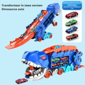 Jurassic Transporter | De ultieme speelervaring met raceauto's - Transformeerbare Dinosaurus Truck