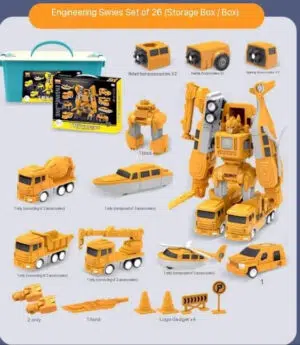 MagnaMix - Van Truck naar Transformer - Speelgoedwagen Transformer